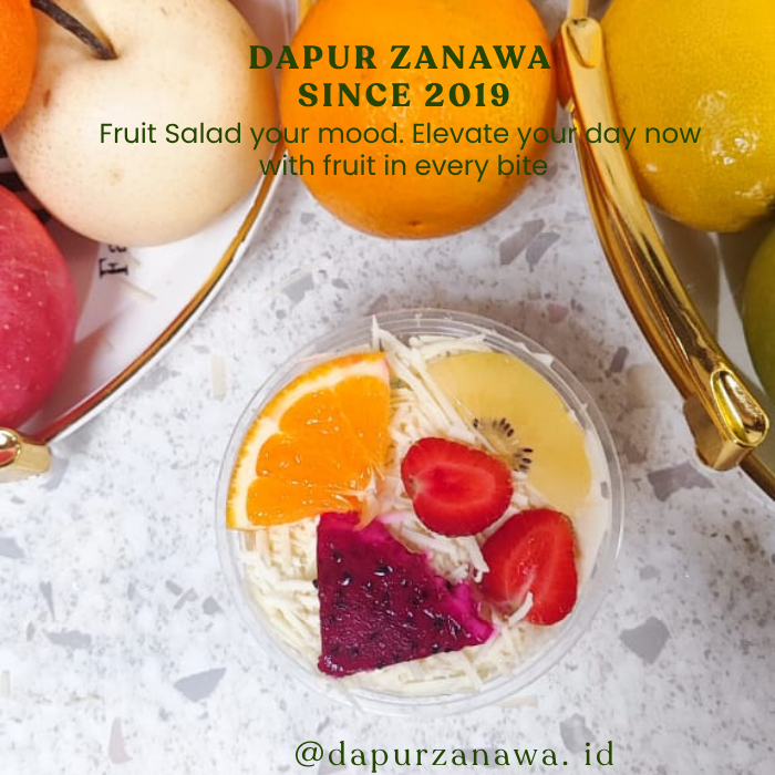 

(Salad Buah 300ml) Salad Buah Creamy Fresh Premium - Dapur Zanawa Est 2019