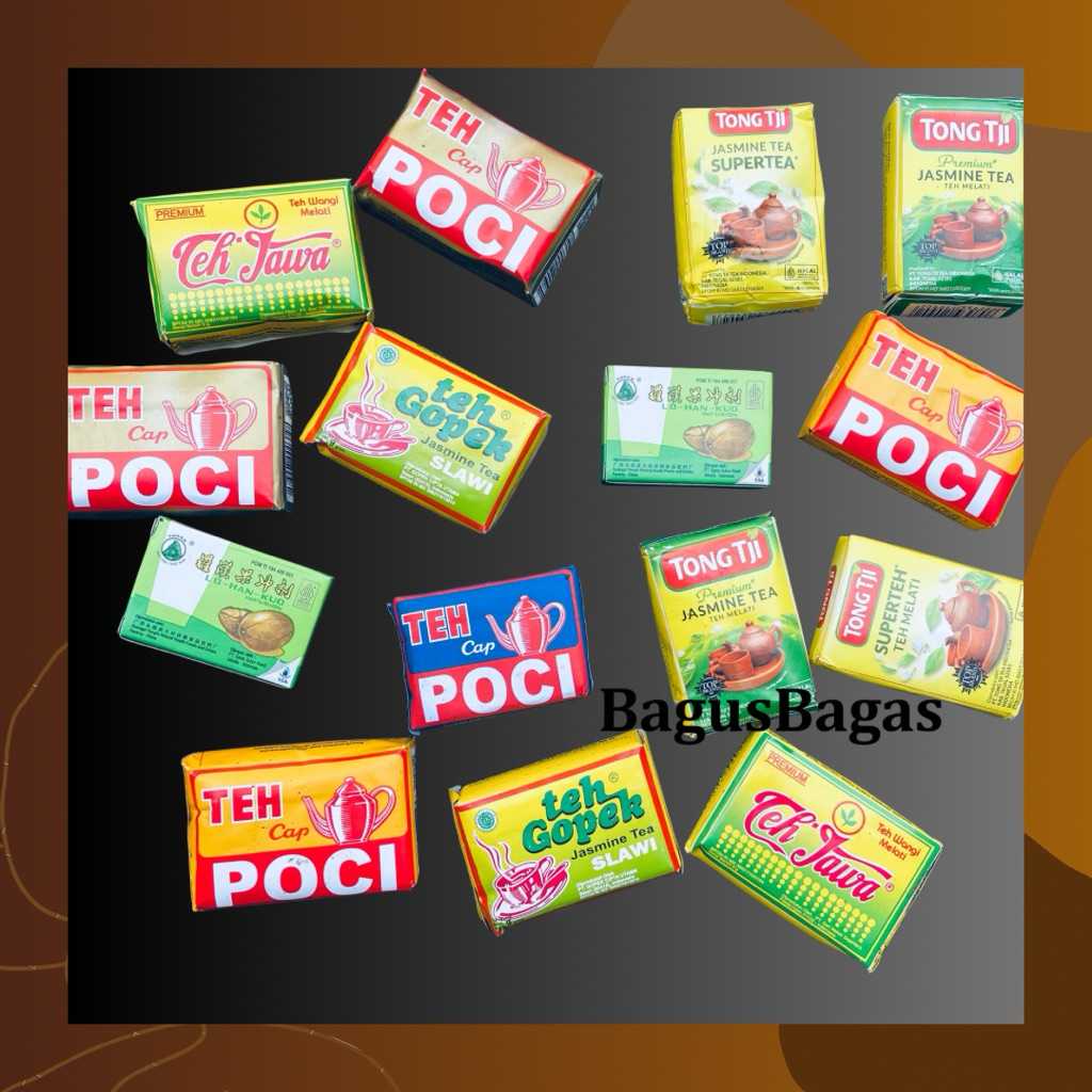 

Teh Aroma Melati Teh Khas Solo Yogya Angkringan 11 in 1 Wangi Kentel Sepet Gula Batu