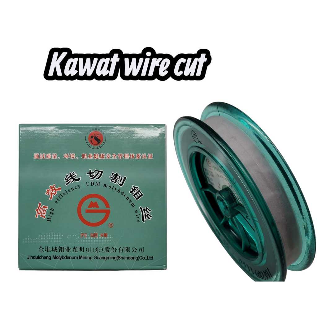 kawat wire cut molybdenum 0,18mm x 2000 m