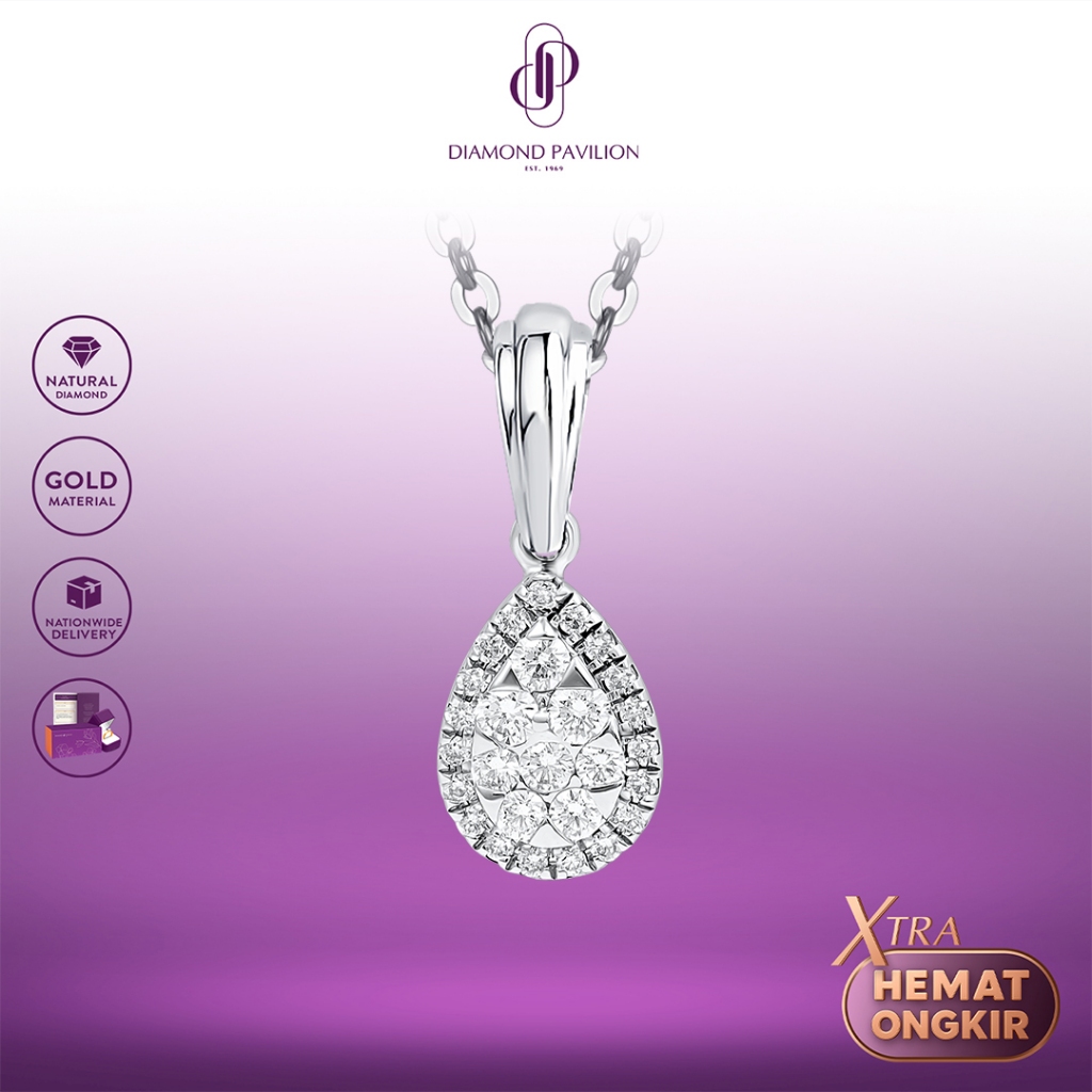 Diamond Pavilion Liontin Berlian Daini pendant
