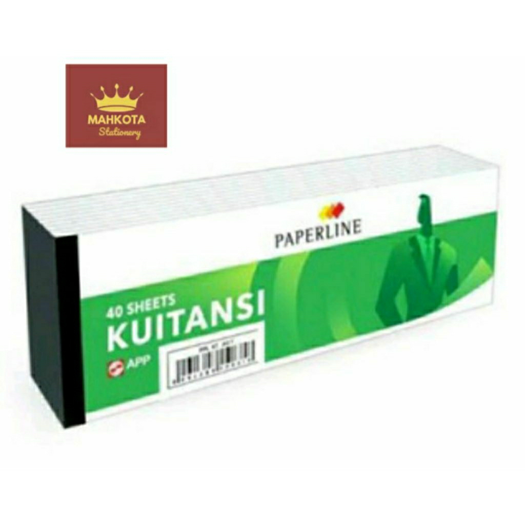 

Buku kwitansi Paperline 40 Tanggung/Kwitansi KT 40 1 Pack (10 Buku)