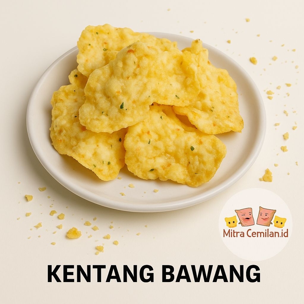 

KENTANG BAWANG 100 GRAM, KENTANG 50% BAWANG 50% ENAK, KENTANG BAWANG WANGI // SNACK KOMBINASI MITRACEMILANID