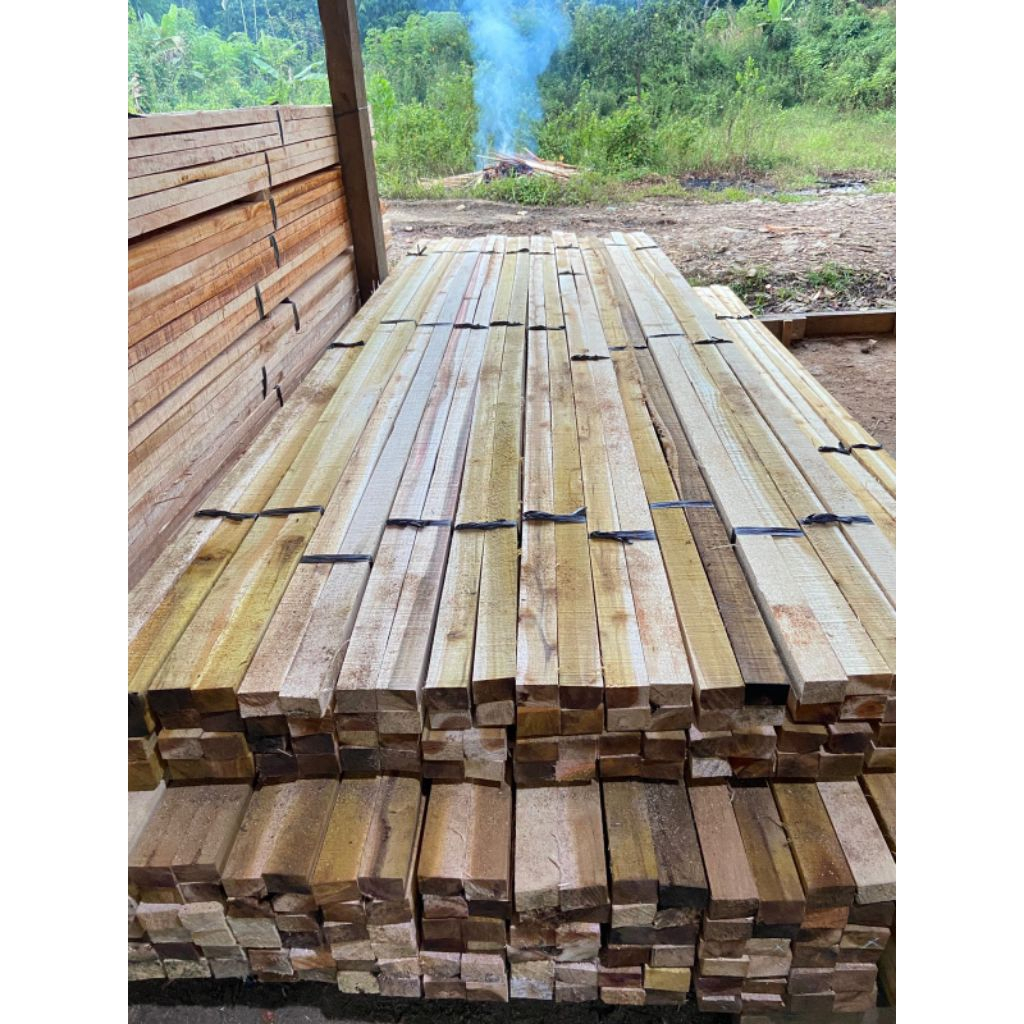 kayu kaso iketan super / curah iket ukuran 4x6x400  ( minimal order 104 batang )