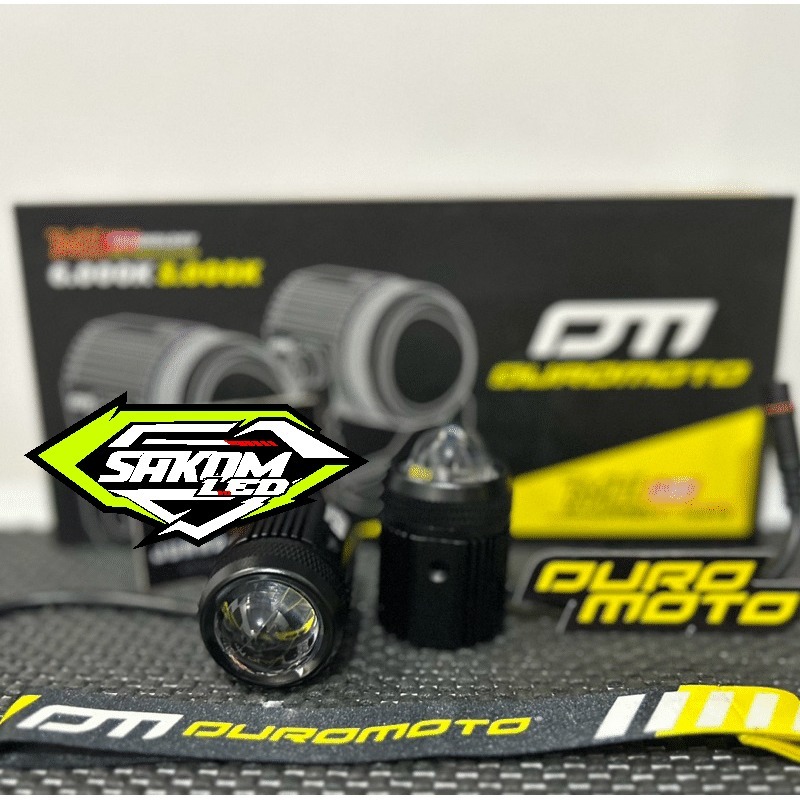 DUROMOTO M1 Lampu Led Proyektor Motor Mobil Driv