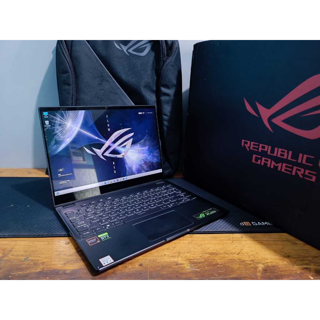 Asus ROG Flow GV301QE X13 Ryzen 9 5900HS 16GB/1TB RTX 3050 Ti 4GB Touschscrin
