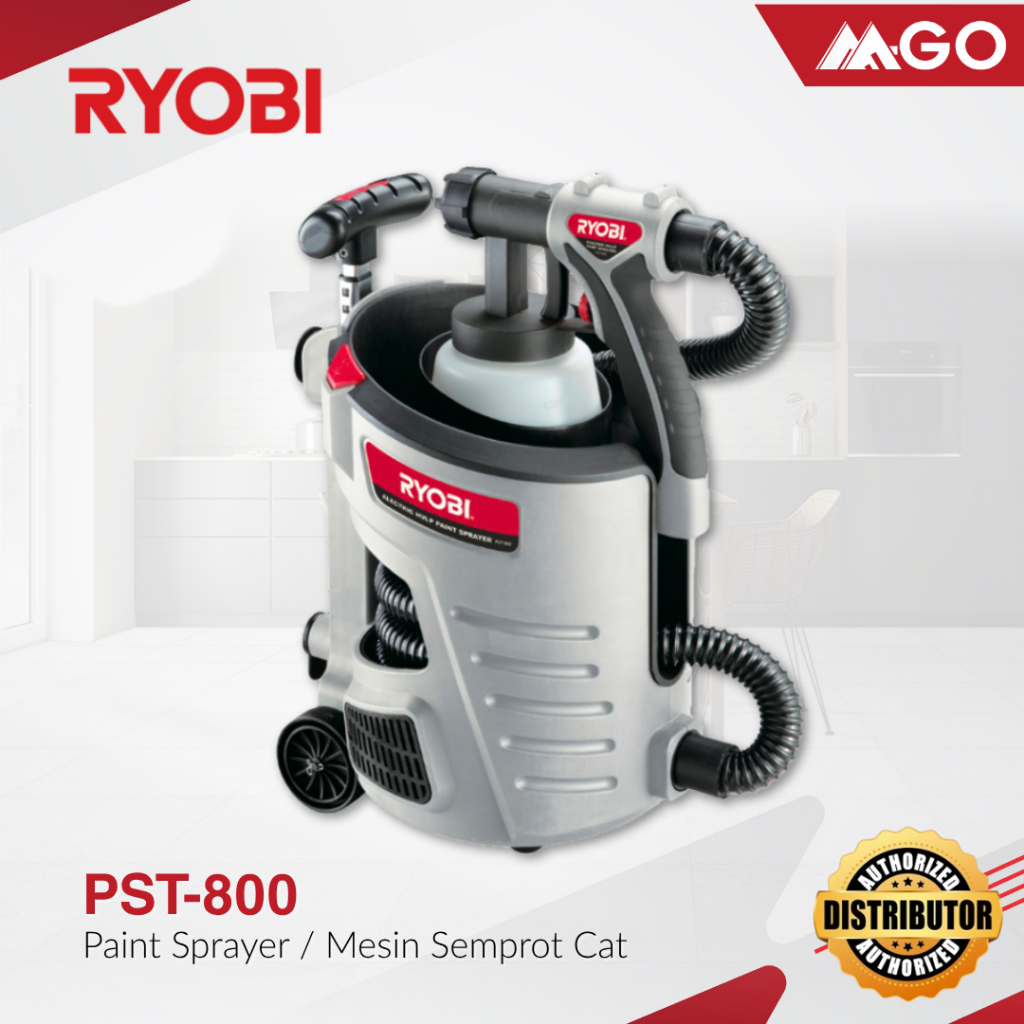 Mesin Semprot Cat Elektrik / Cat Semprot Listrik / Paint Sprayer RYOBI PST-800