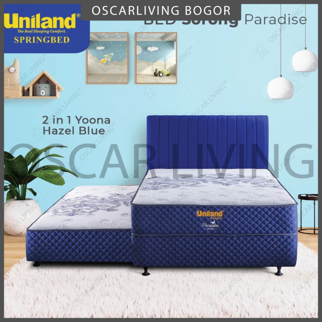 Uniland Springbed 2in1 Paradise HB Yoona Fullset - Khusus Jabodetabek