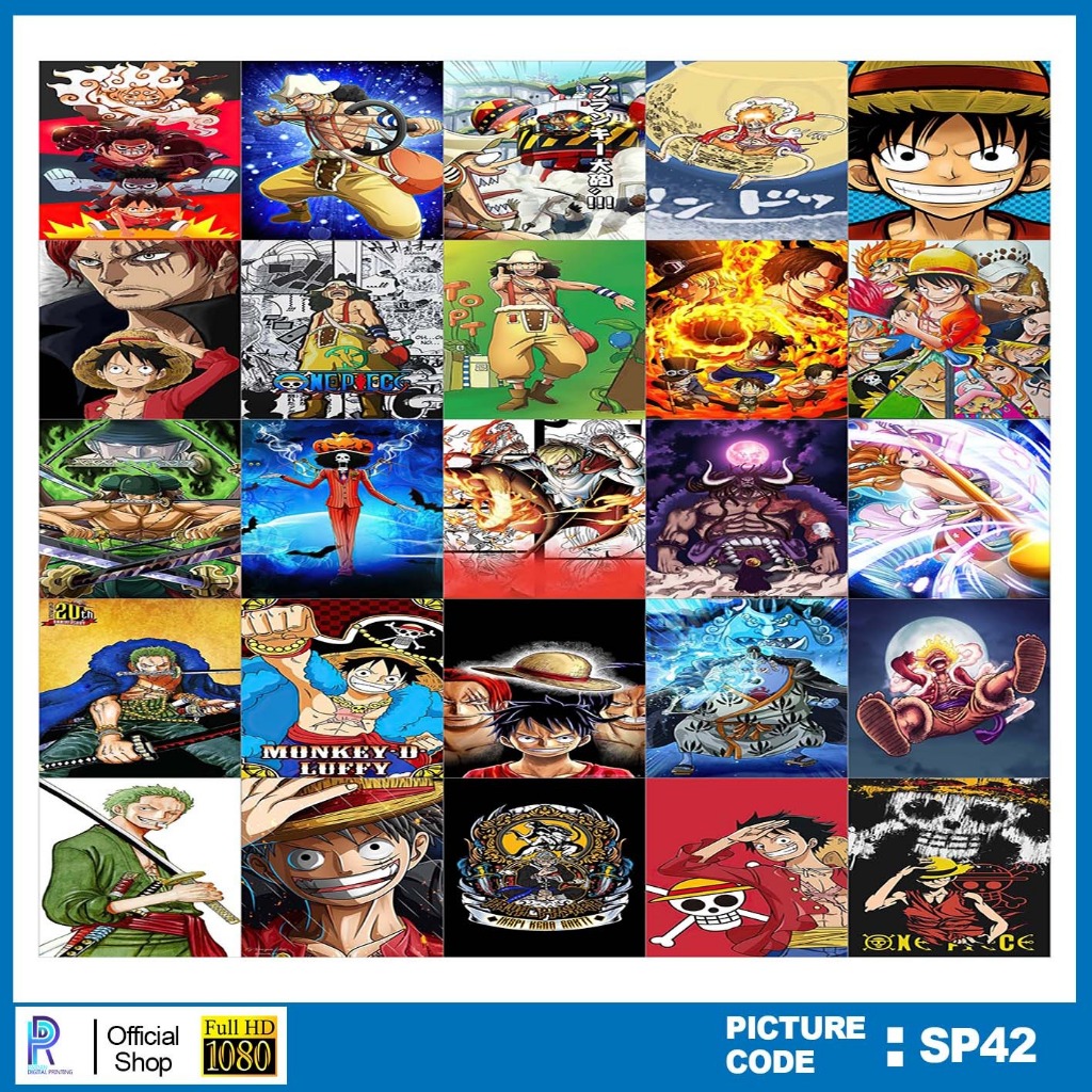 

STIKER ONE PIECE , STICKER ONE PIECE , PAKET STIKER ONE PIECE PER 25 PCS , KODE SP42