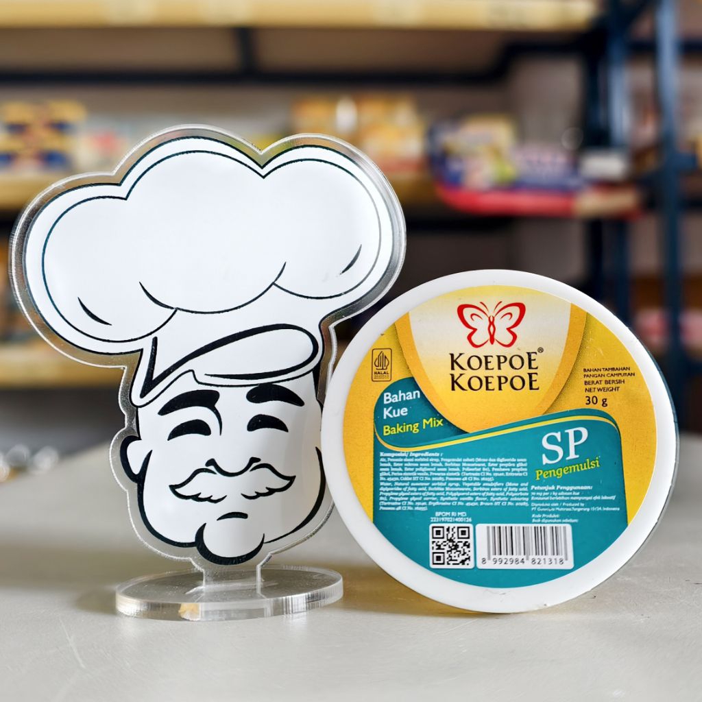 

SP Pengemulsi Koepoe / Pelembut Bolu / Pengembang Bolu 30Gr