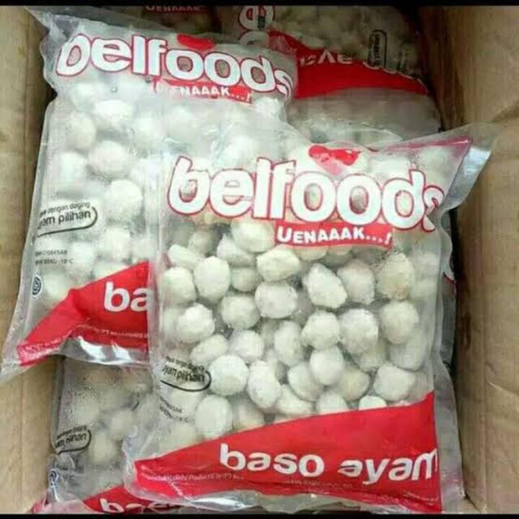 

Belfoods Baso Ayam Mini 500gr (Frozen Food)