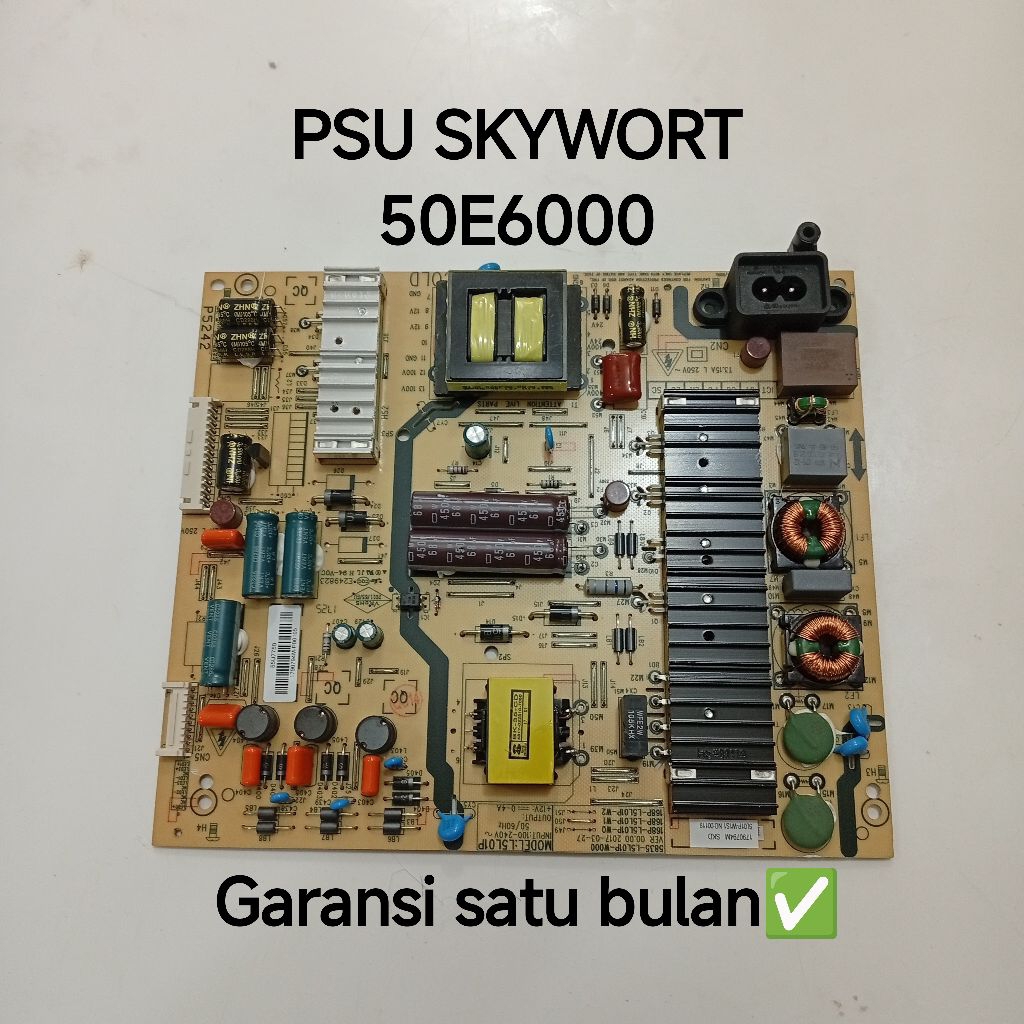 PSU POWER SUPPLY REGULATOR TV LED SKYWORT 50E6000 - PSU POWER SUPPLY REGULATOR TV LED SKYWORT 50E600