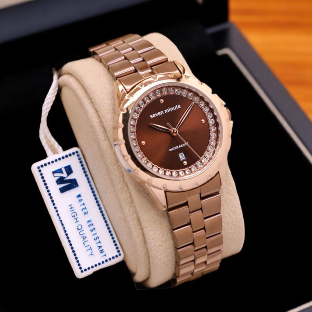 SEVEN MINUTE M780 jam tangan wanita kekinian terbaru 2025 ORI COD MEWAH tgl anti air