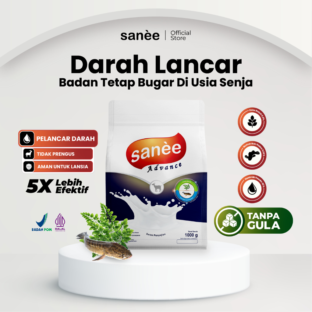 

Susu Kambing Etawa Herbal Alami – Sanee Advance 1kg | Sirkulasi Darah Sehat