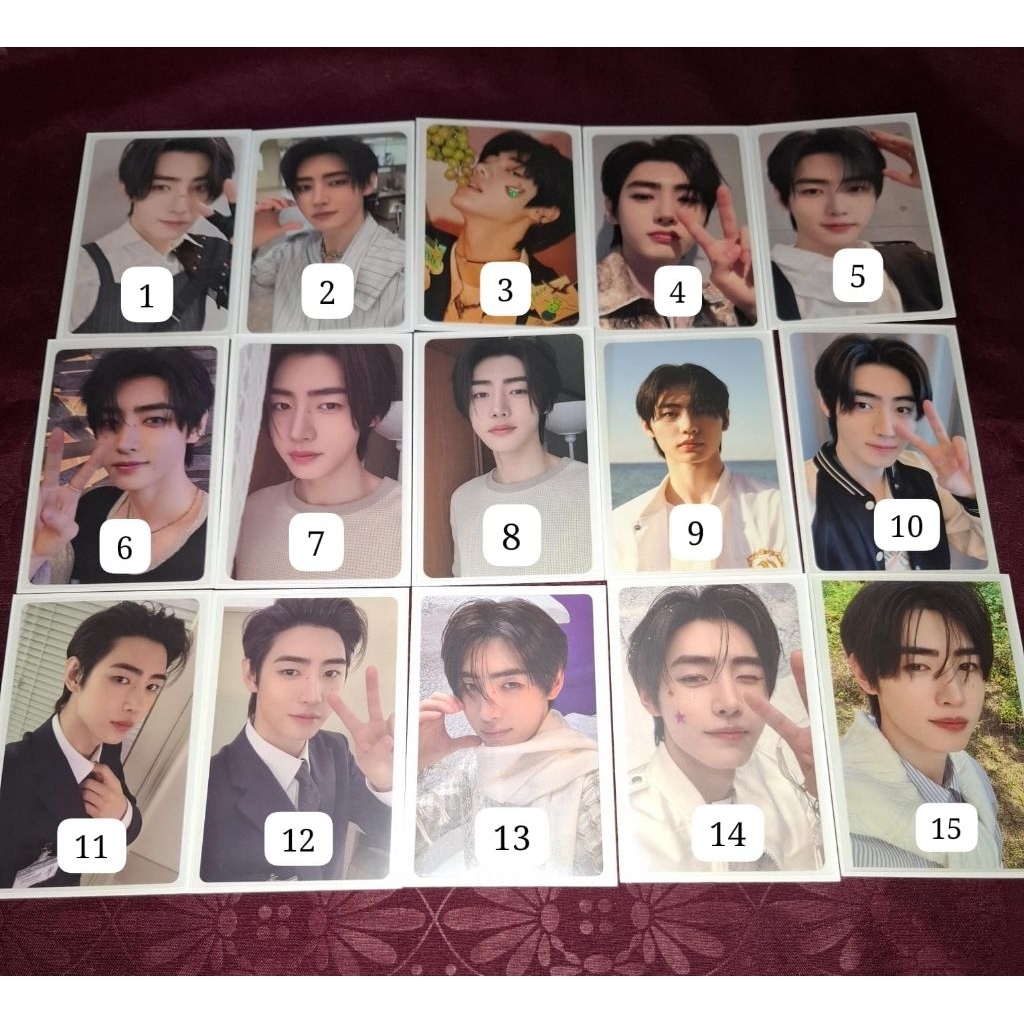 

READY STOCK PHOTOCARD ENHYPEN OFFICIAL