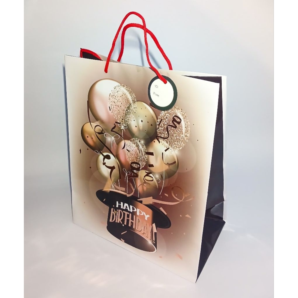 

paper bag happy birthday/ulang tahun/glossy