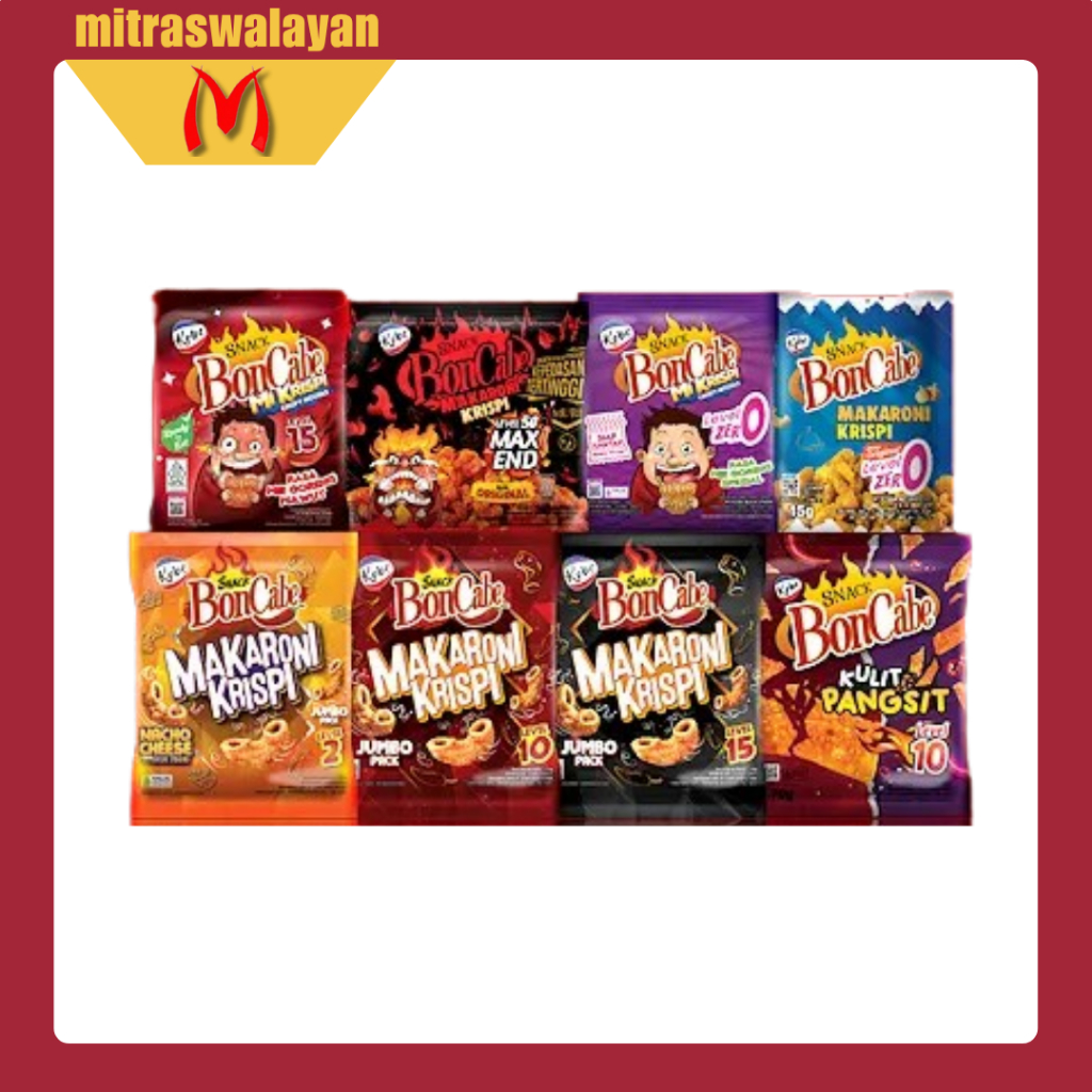 

BONCABE SNACK | MAKARONI KRISPI | MIE KRISPI | KULIT PANGSIT