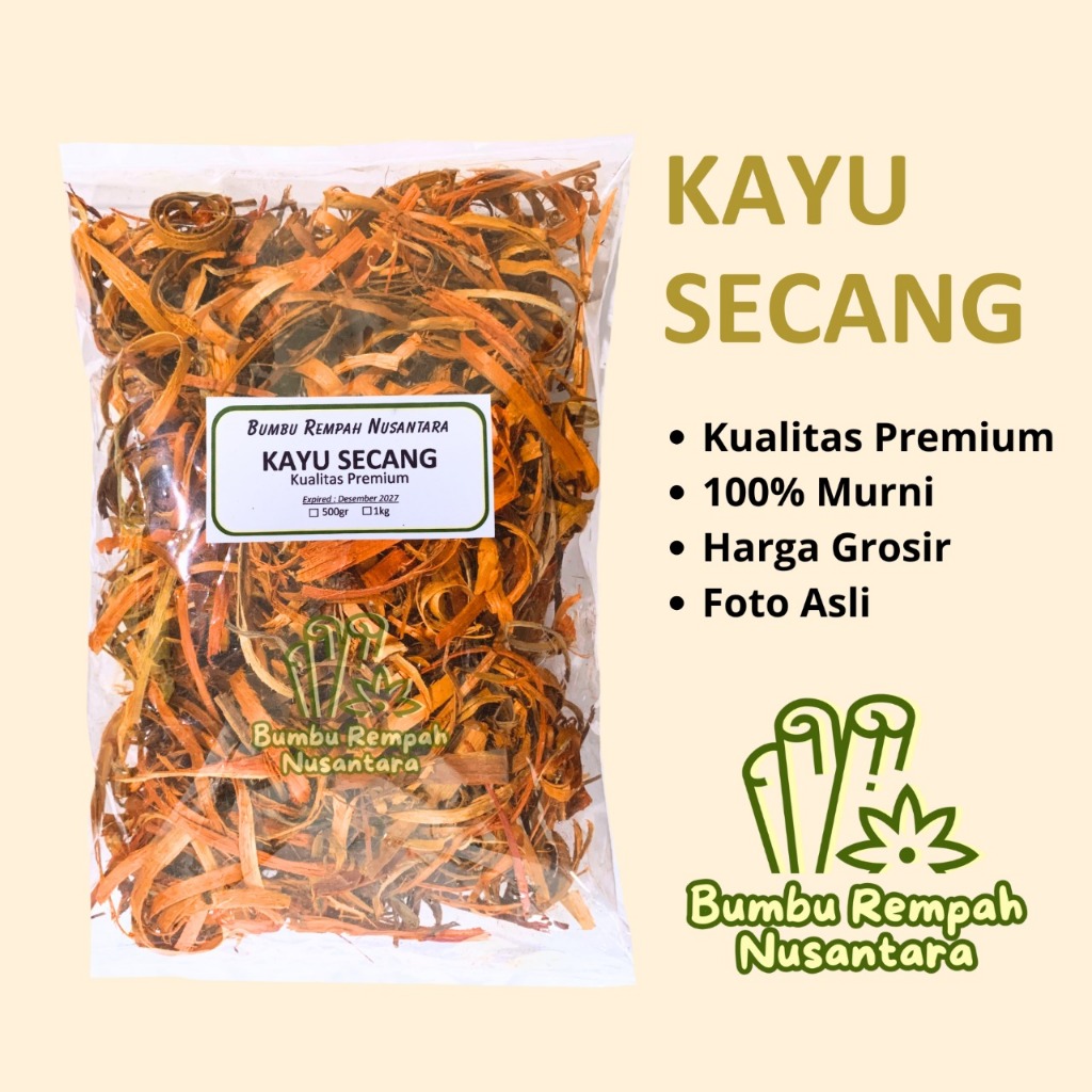 

Kayu Secang 500g 1kg - Rempah Asli Murni | BUMBU REMPAH NUSANTARA | Bumbu Dapur Nusantara Grosir Murah