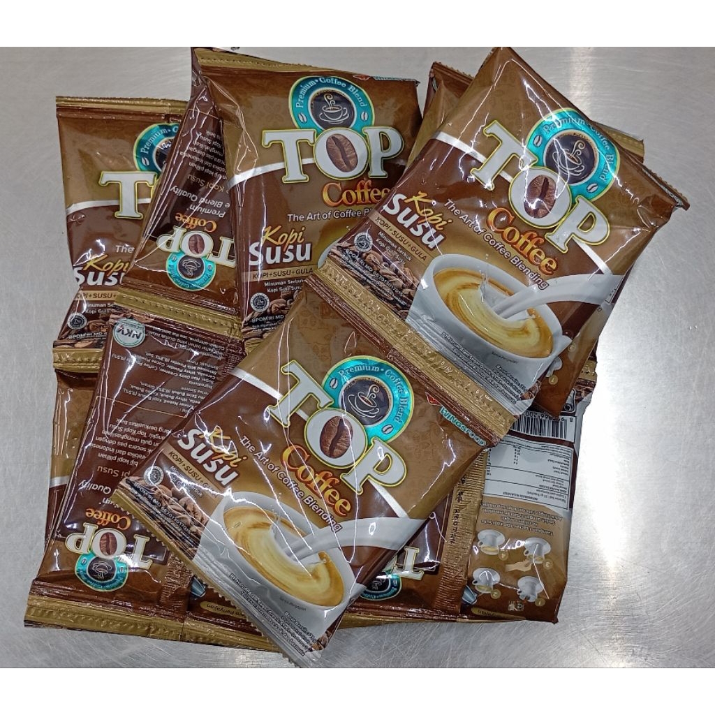 

Top coffe susu 12 sachet