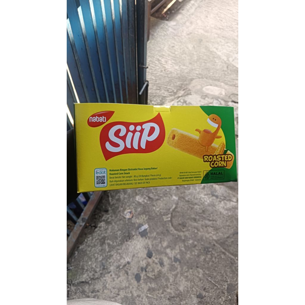 

NABATI SIIP 4GR ISI 1PAK 20PCS/ SIIP JAGUNGBAKAR, KEJU, COKLAT