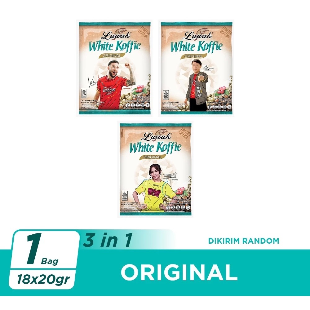 

Kopi Luwak White Koffie Original 18x20gr Freeze Drying