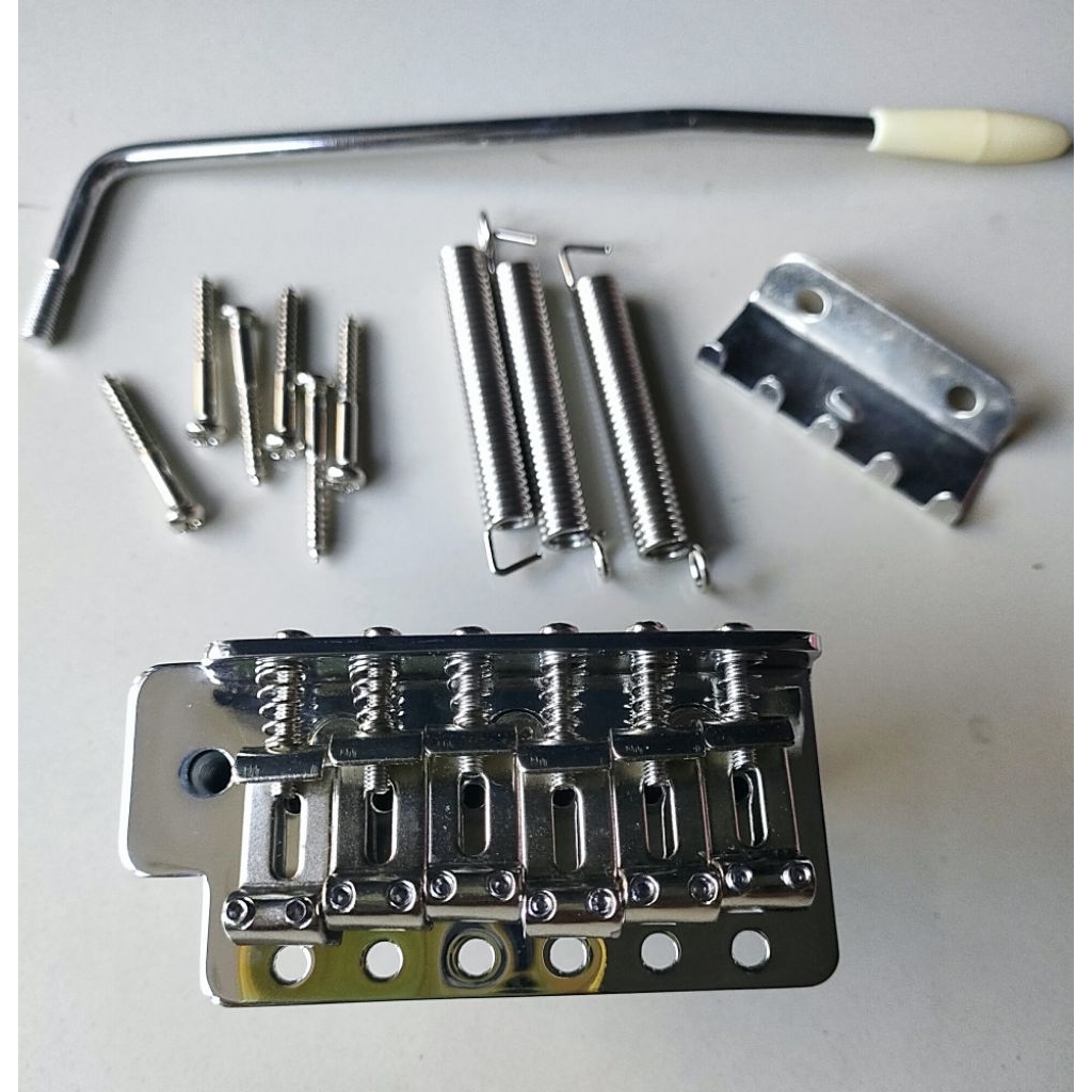 Bridge Tremolo Model fender stratocaster Vintage Clasic warna Chrome