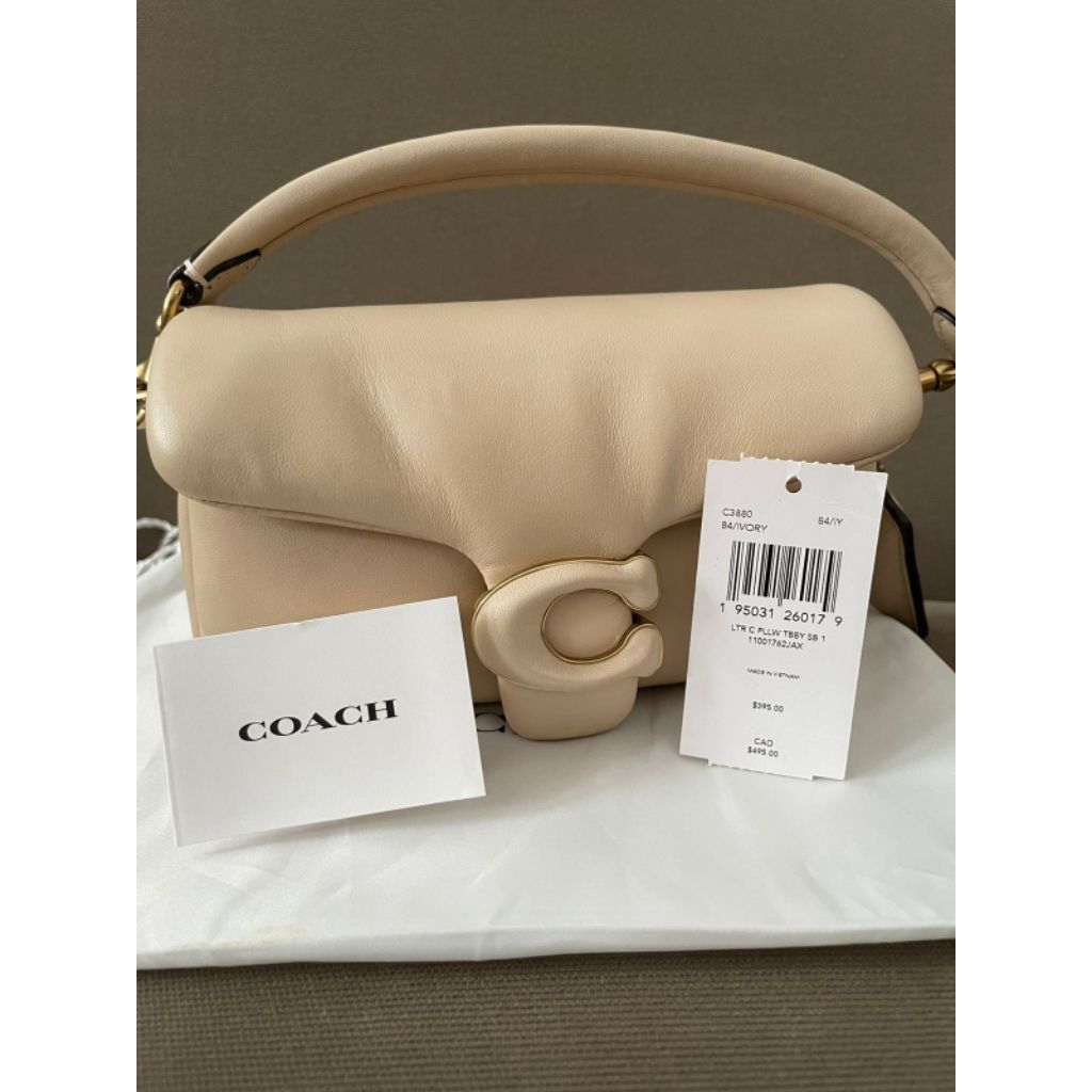 Coach Tabby Pillow Bag Ivory