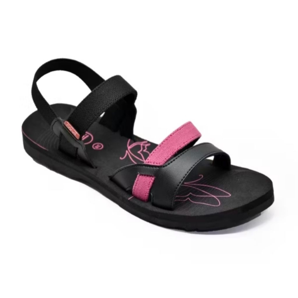 Sandal Spon Ladies Tali belakang Carvil Wanita Aprilia-Tb Spon Flat