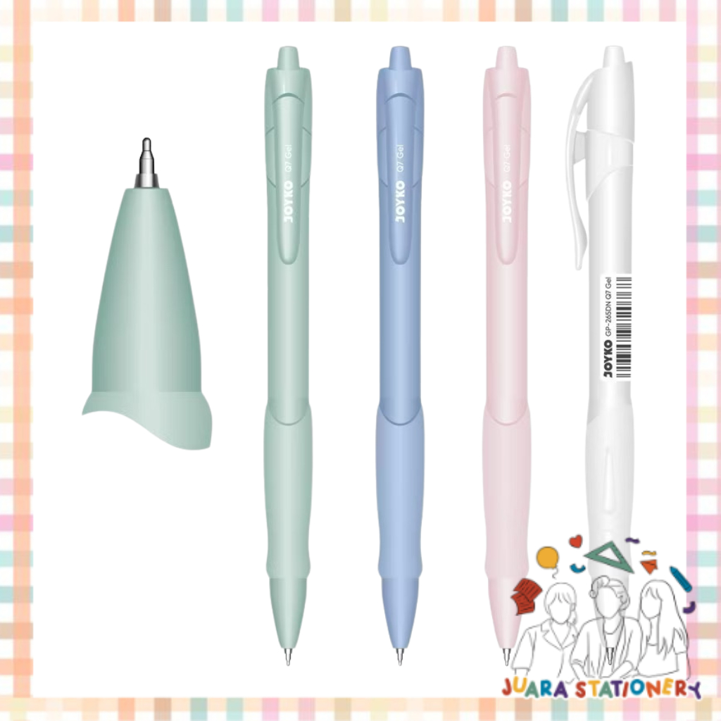 

(320) Pulpen Joyko GP-265DN 0.5 mm [PER LUSIN/12 PCS] / Pulpen Gel Retractable Pen