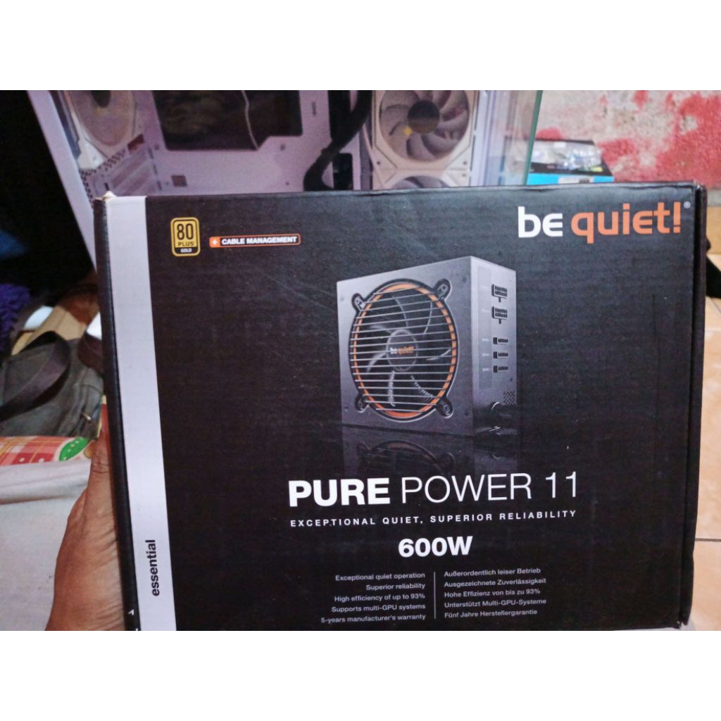 Psu Bequiet Pure Power 11 600w Gold