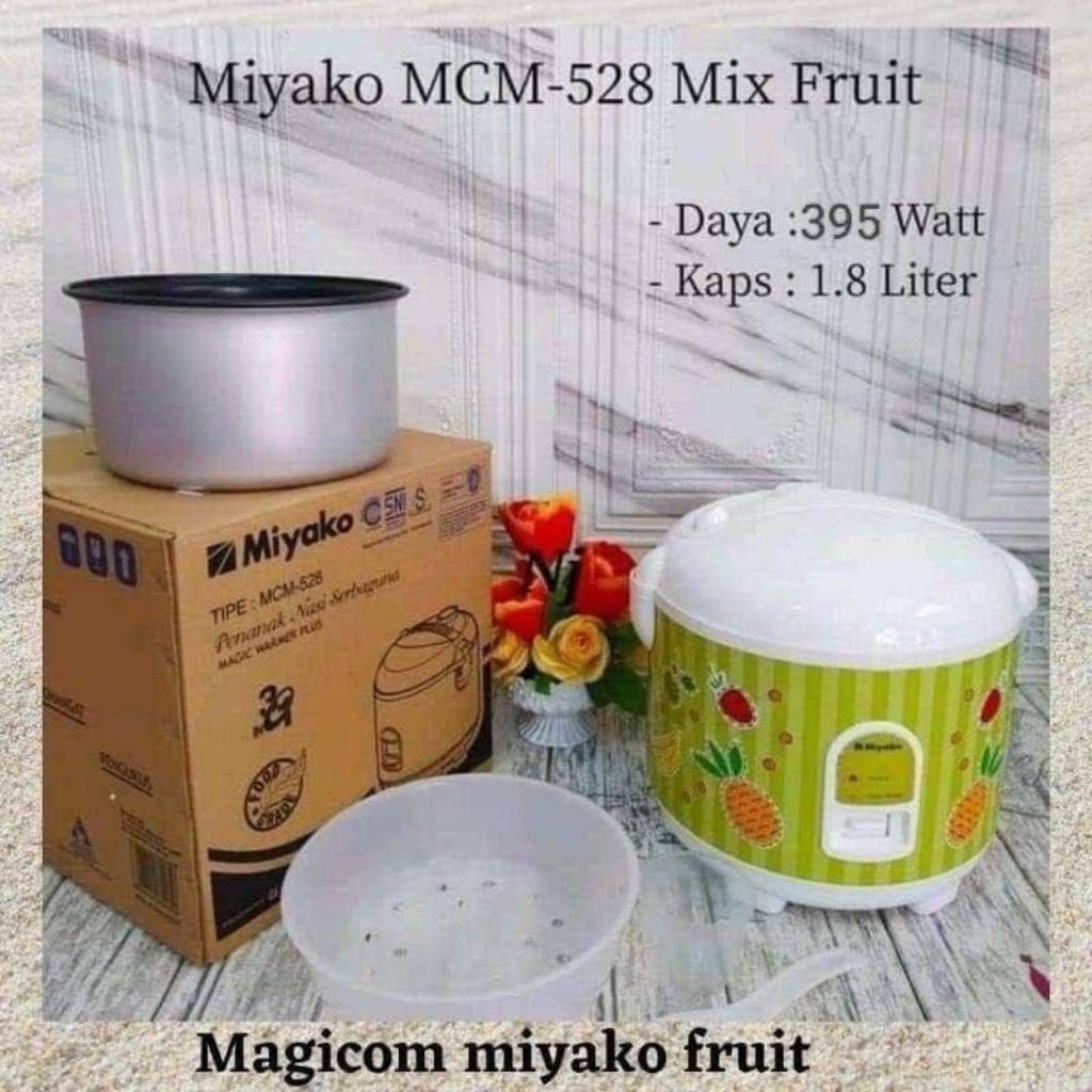 Magic com miyako 1,8 liter Mcm 528 mix fruit