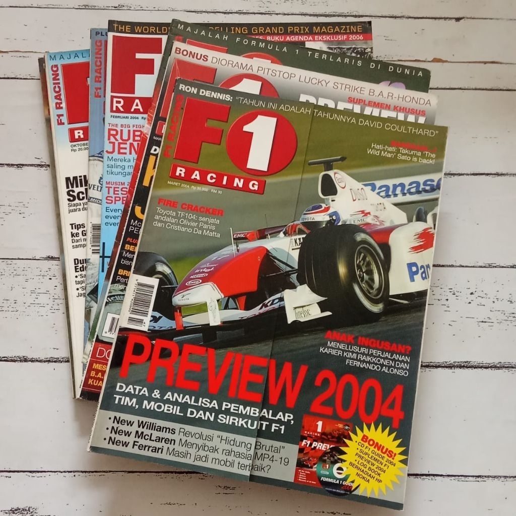 MAJALAH F1 RACING