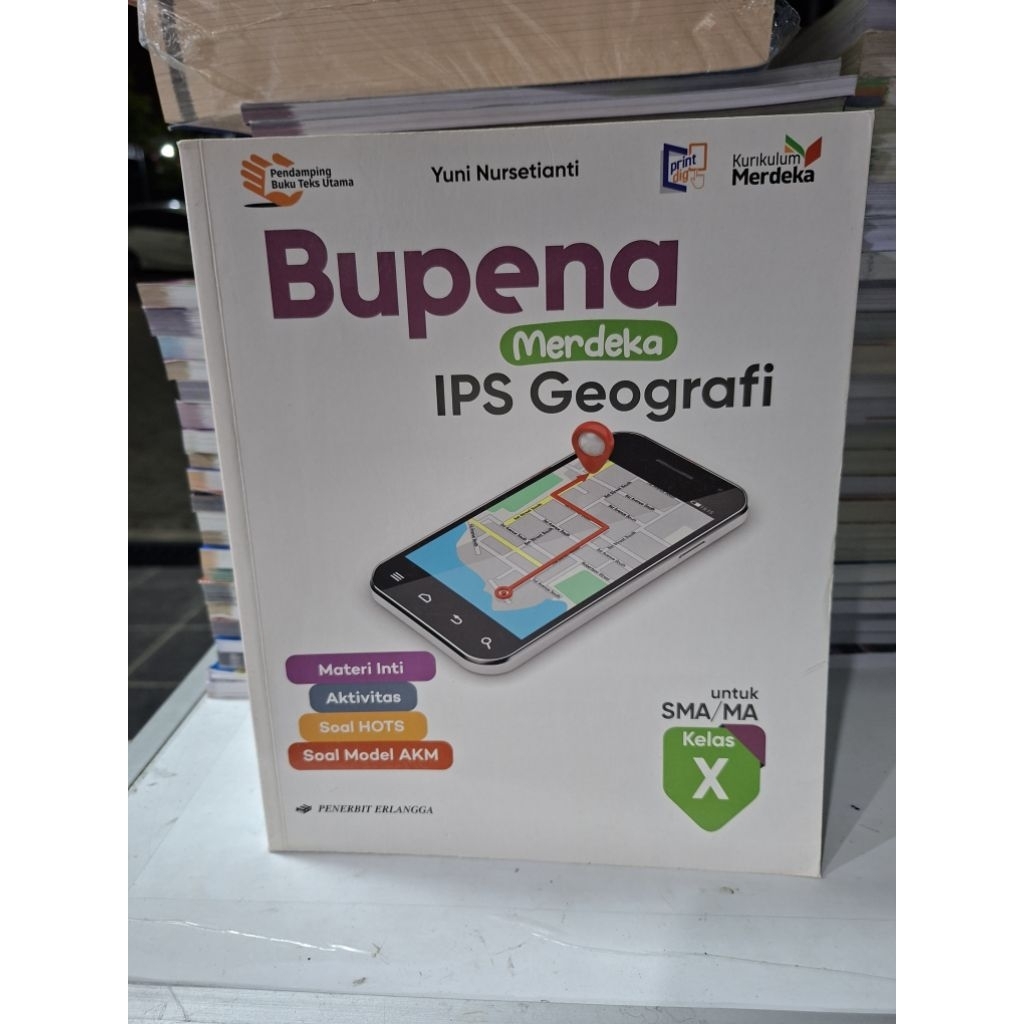 Buku IPS GEOGRAFI KELAS 10 BUPENA