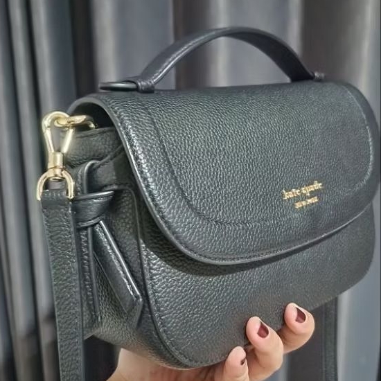 Kate Spade Black Mini Sling Bag - Preloved