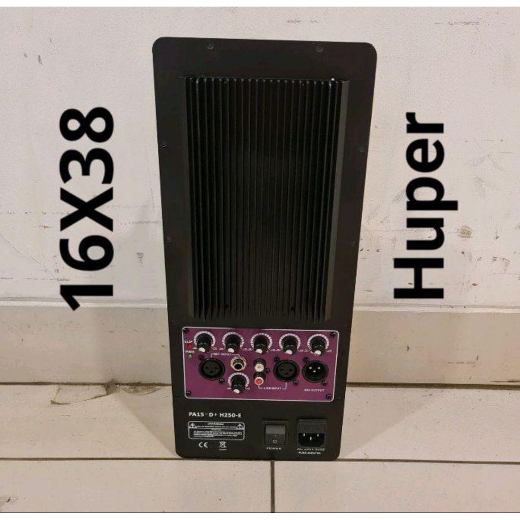 Power kit Mesin Speaker Aktif Model Huper Class H bisa buat 3 Way