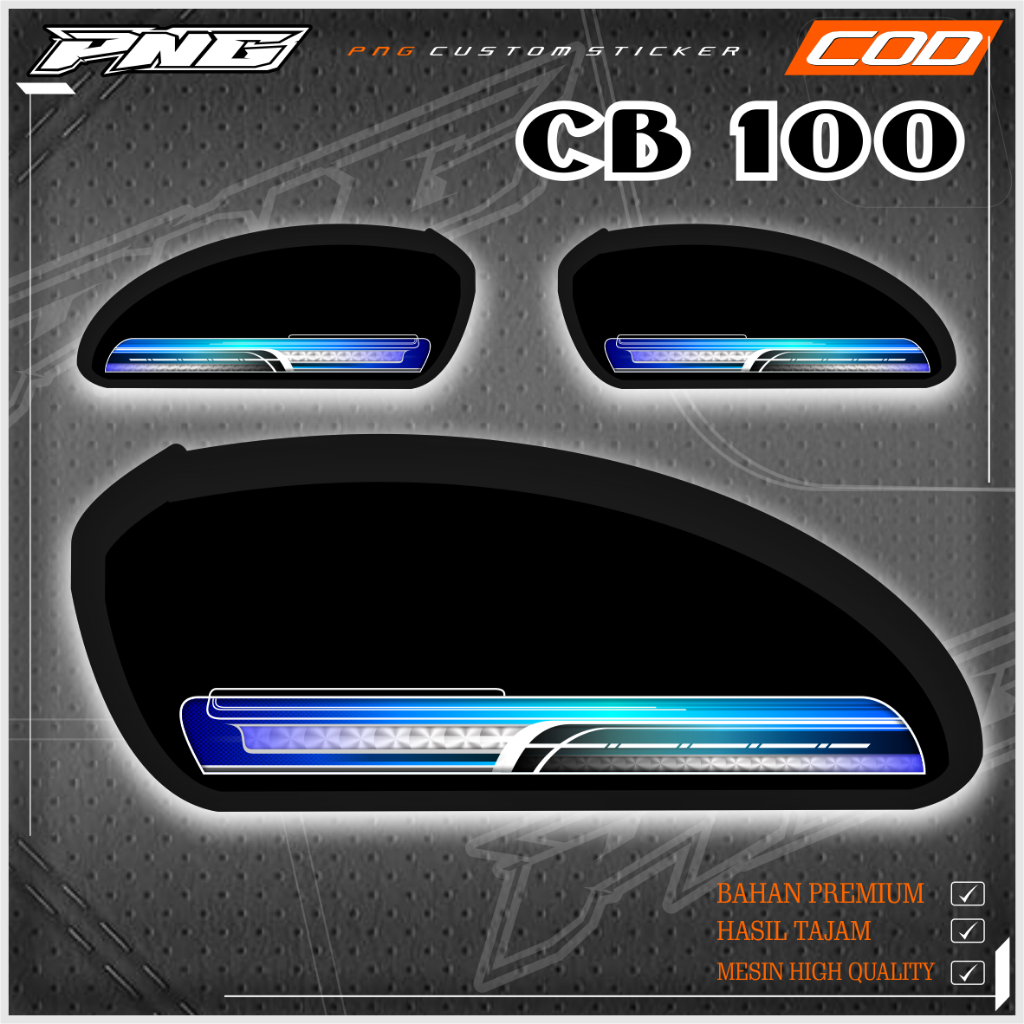 Striping Cb 100 Cb 125 Stiker Tangki Cb List Stiker Motor Cb Herex Striping Cb Honda Tangki Cb Glati