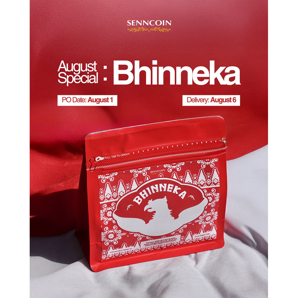 

SENNCOIN Coffee Kopi Arabica Bhinekka 250gr