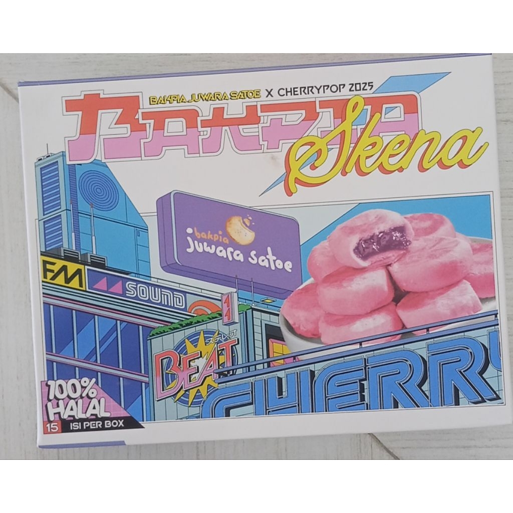 

Bakpia Basah Juwara Satoe Choco cherry isi 15