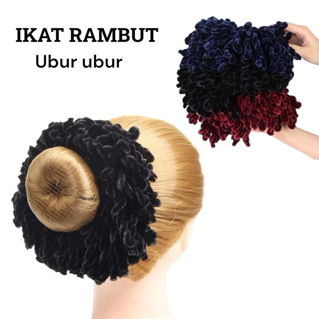 IKAT RAMBUT UBUR UBUR | Ikat Rambut Hijab