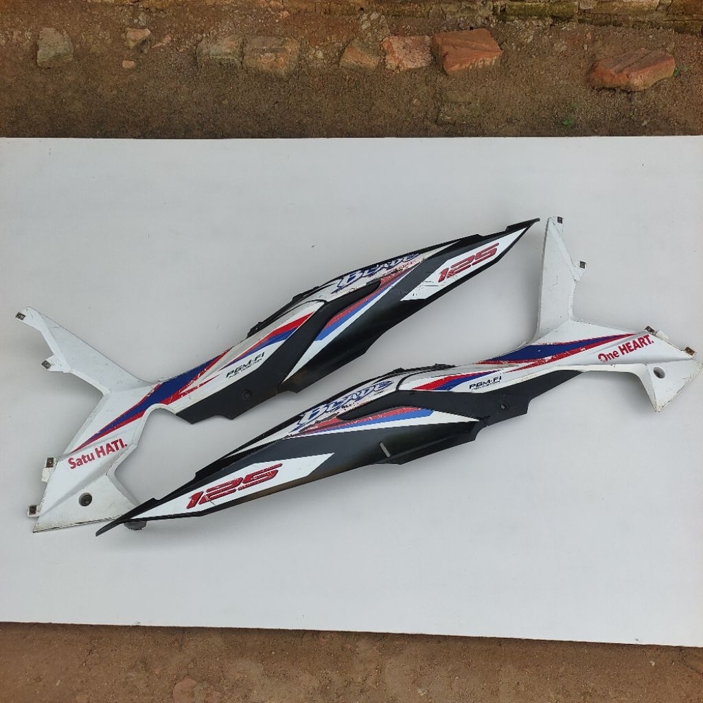 COVER BODY BELAKANG SET BODI HONDA NEW BLADE 125 FI K47 ORIGINAL SEKEN