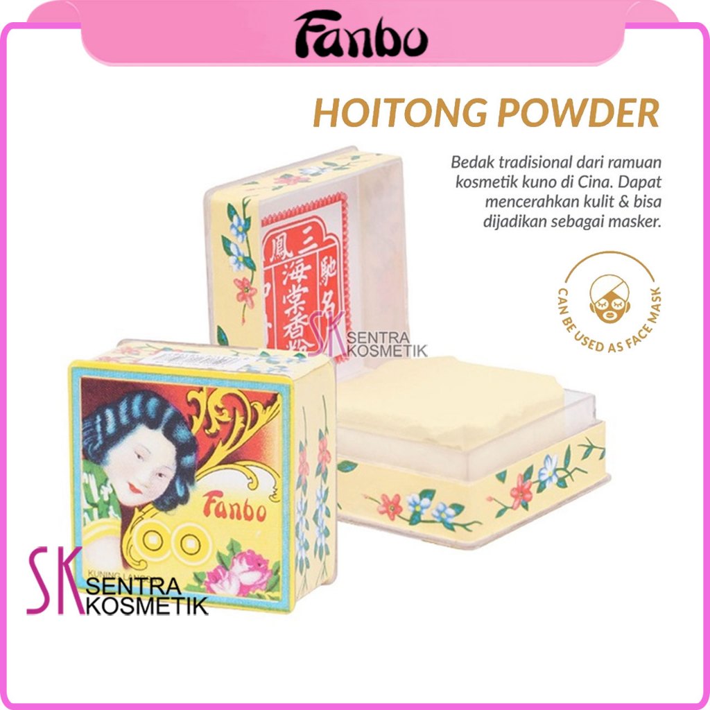 FANBO Hoitong Powder Bedak Tradisional Classic Hoitong