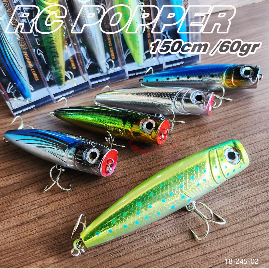 POPPER 60GRAM / RC POPPER 15CM-60GRAM