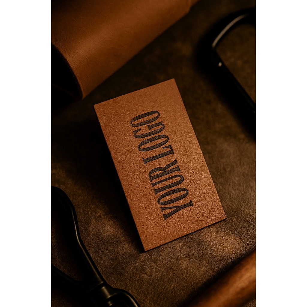 

LABEL KULIT IMITASI CUSTOM 5 x 8 CM