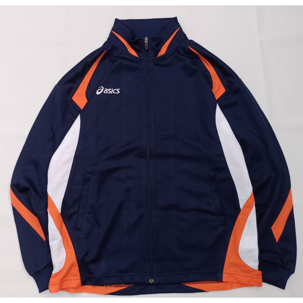jaket tracktop ASICS big logo