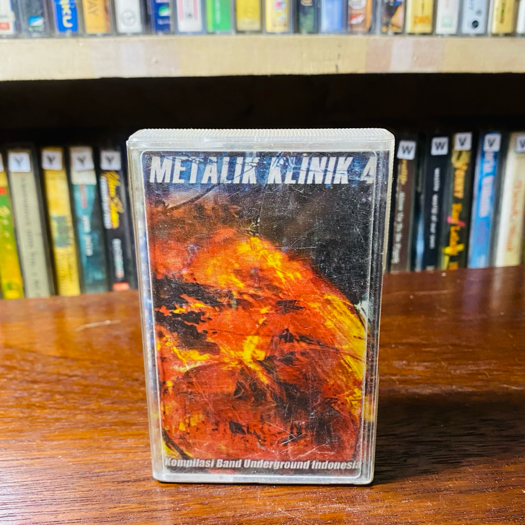 KASET PITA METALIK KLINIK 4 - KOMPILASI BAND UNDERGROUND INDONESIA