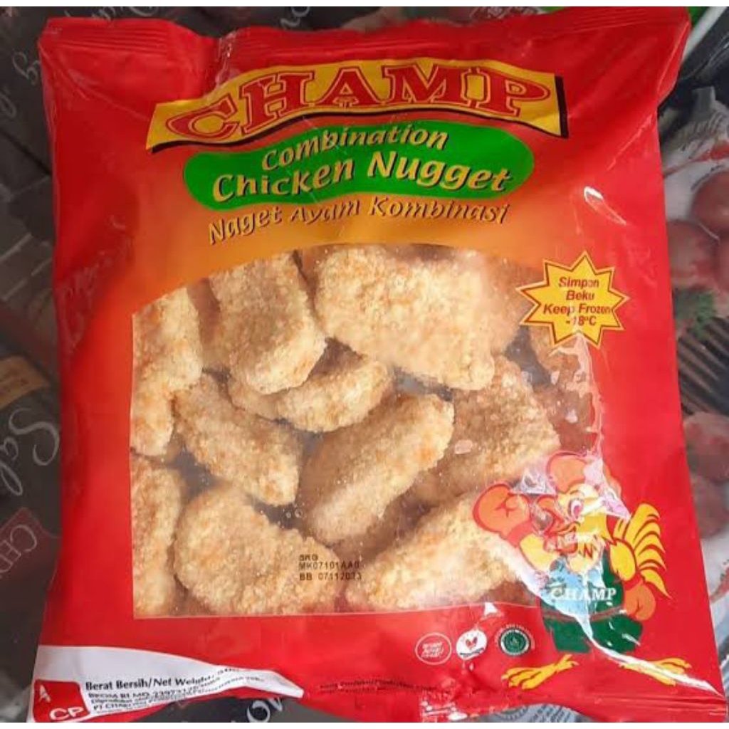 

Champ Nugget Ayam 500 gr (Frozen Food)