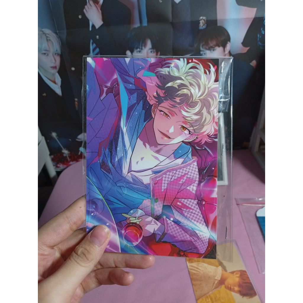 

postcard offcial shion enhypen sunoo dark moon