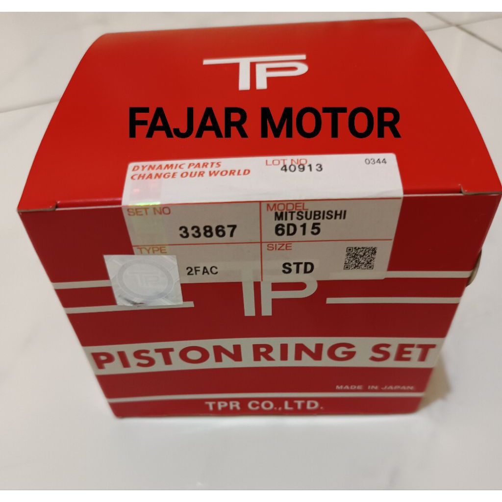 RING PISTON 6D15T RING SEHER 6D15 T RING SEKER FUSSO 6D15 TURBO 5mm STD