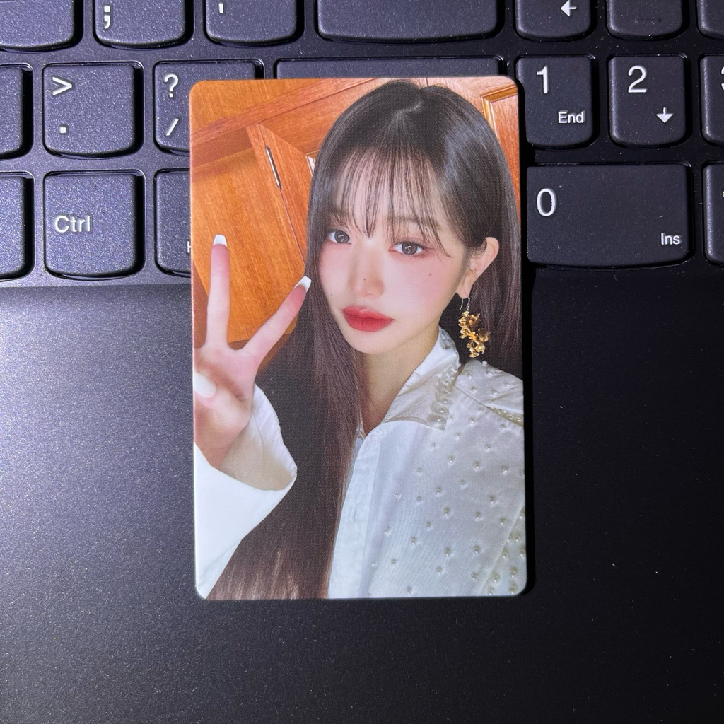 Official Photocard PC Wonyoung IVE PC Wony Sensei Magazine “Lucky Vicky”