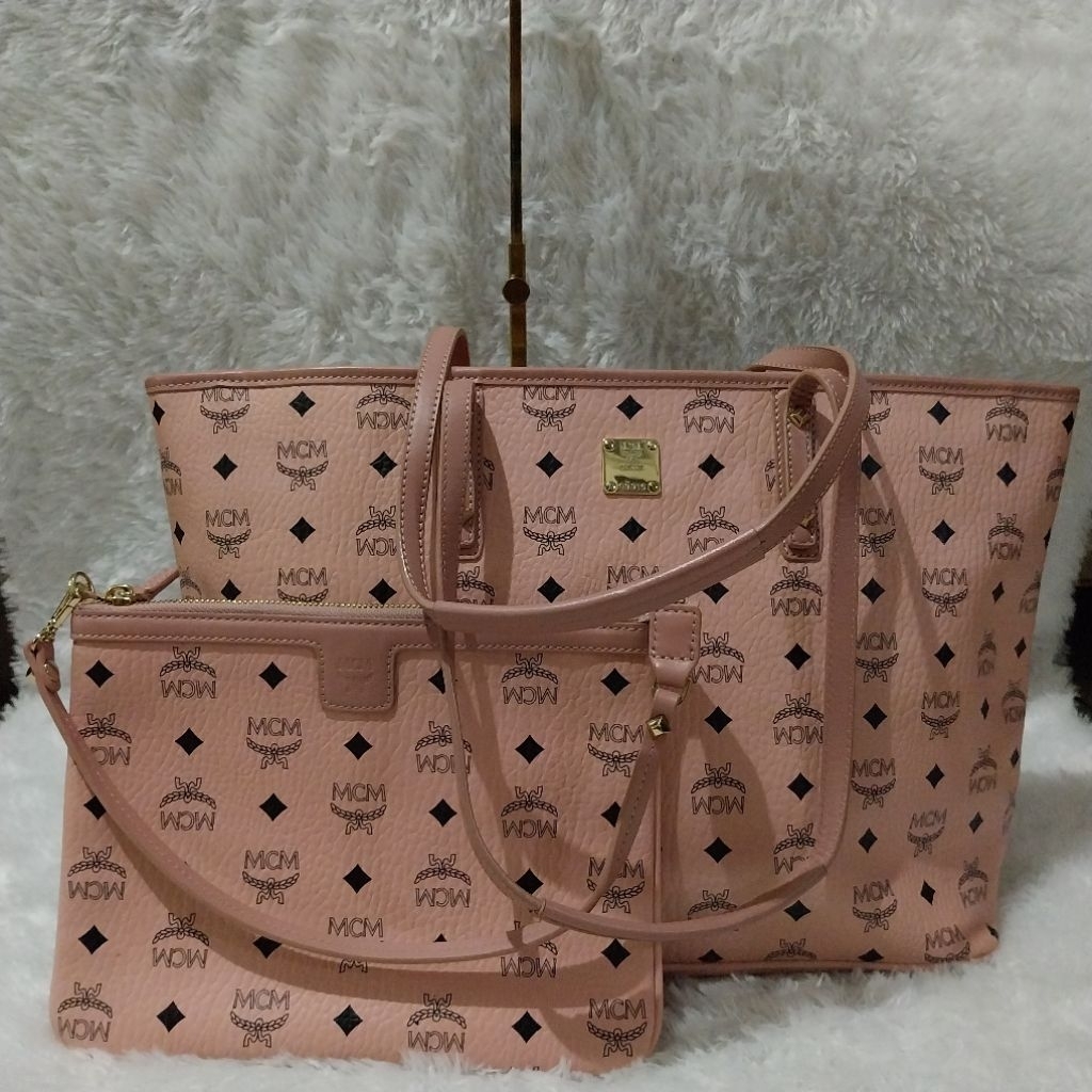 Tas PL eMCeeM tote bag pink