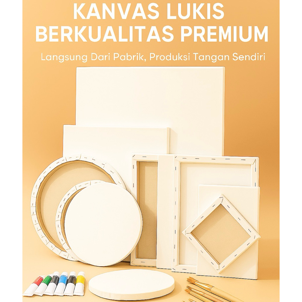 

Kanvas Lukis kualitas Premium Tebal Berbagai ukuran Langsung dari Pabrik Canvas Lukis Bisa Custom